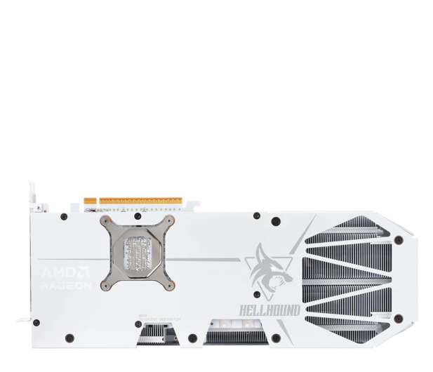 PowerColor Radeon RX 9070 XT Hellhound White 16GB GDDR6 - 1321584 - zdjęcie 4